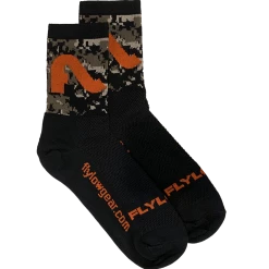 Flylow Gear Men's Camo 4" Bike Sock